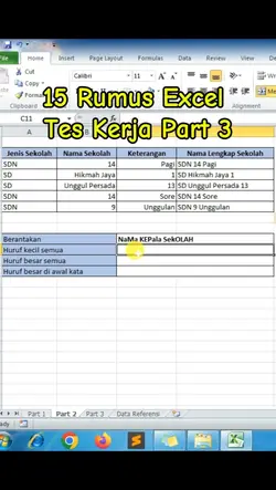 15 Rumus Excel Part3