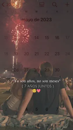 Son años No meses