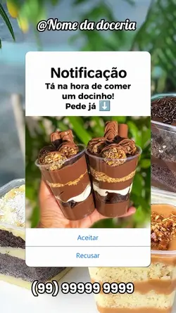 Notificação docinho