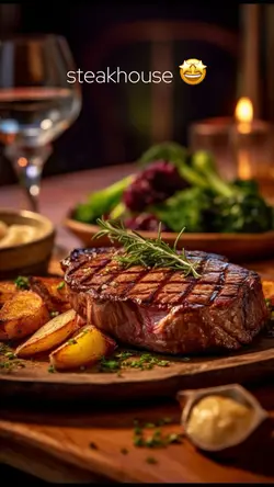 Steak Food Template