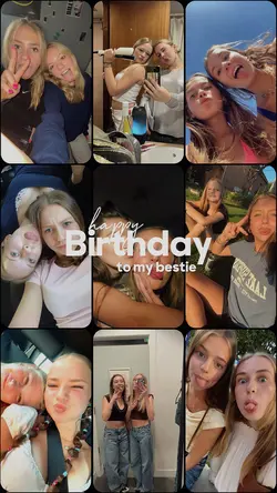 happy bday bestie