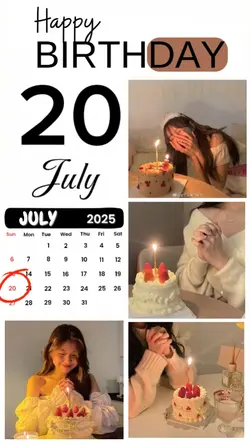 birthday 20 July 