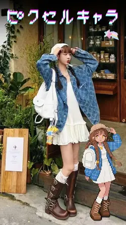 ピクセルキャラ🌈