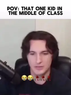 That kid in class fr