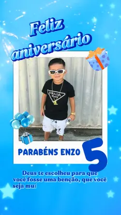 Parabéns filho 
