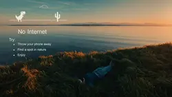 No Internet