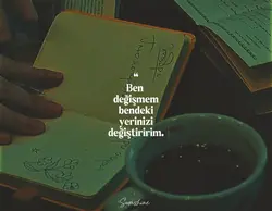 Ben değişmem..”