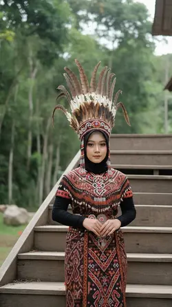 dayak viral