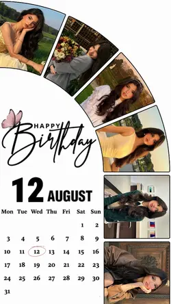 Birthday 12 August
