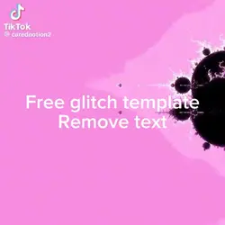 Free glitch template