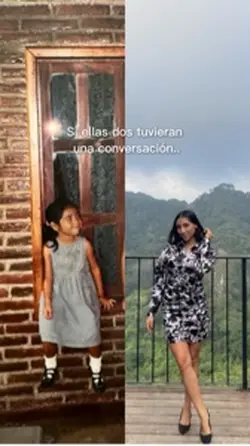 Mi yo de niña vs hoy