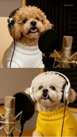 子犬たちの合唱