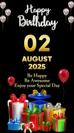 Birthday 2 Augusf