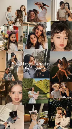Hbd my daughter