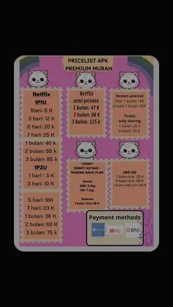 Pricelist 