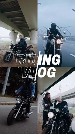 Riding vlog