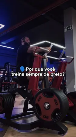 treino de preto 