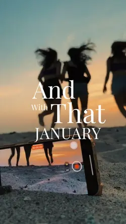 AndWithThatJanuary
