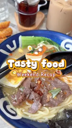 opening food vlog
