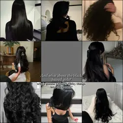 black haired girls🖤