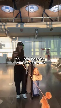 You look happier