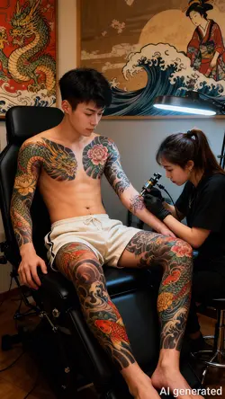 Mẫu Xăm AI