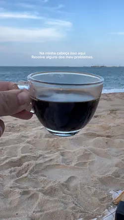 Café na praia 