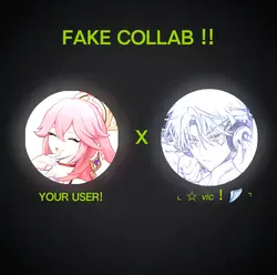 fake collab !! 