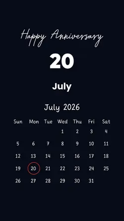 anniv 20 july