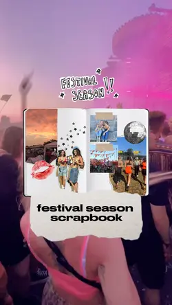 Festival scrapbook