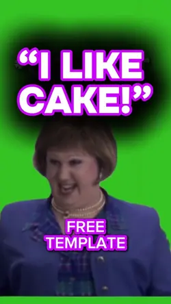 “I LIKE CAKE!” M