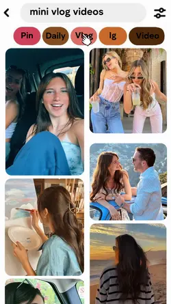 vlog pinterest