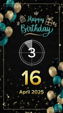 hbd 16 April 2025