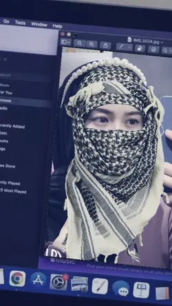 komputer masker arab