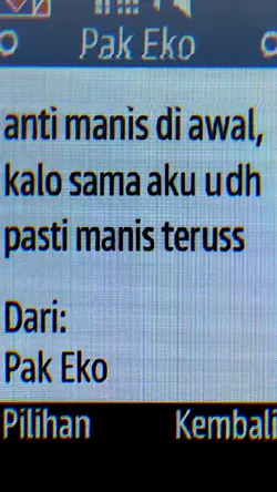 anti manis di awal 