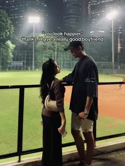 you look happier 