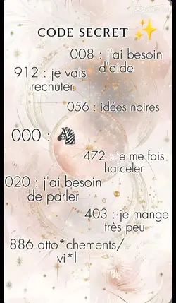 code secret...