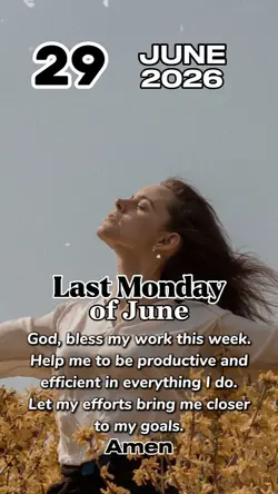 Last Monday, 29 June