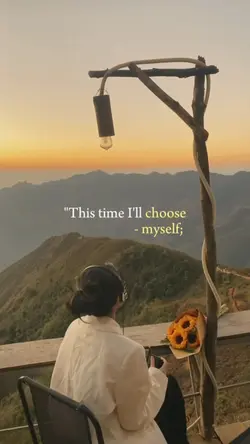 I'll choose myself
