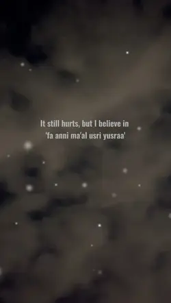 It hurts but...