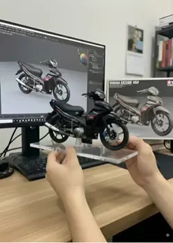 Foto live miniatur