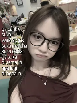 ga cantik suka warna