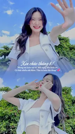 Xin chào tháng 8
