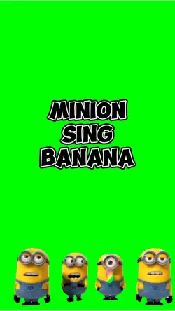 Minion Sing Banana