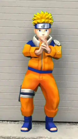 naruto chiken dance