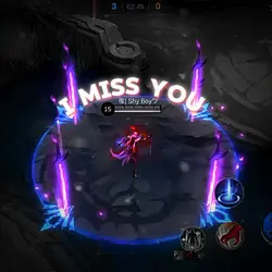 I miss you
