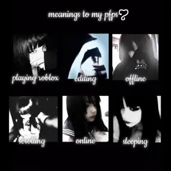 my pfp meanings.