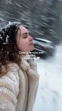 i smell snow ❄️