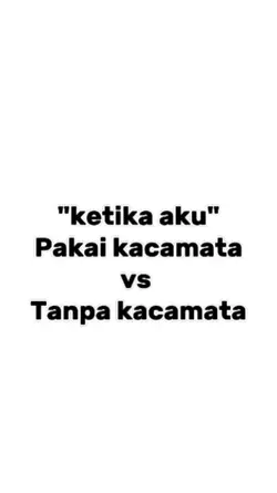 pakai kacamata x 