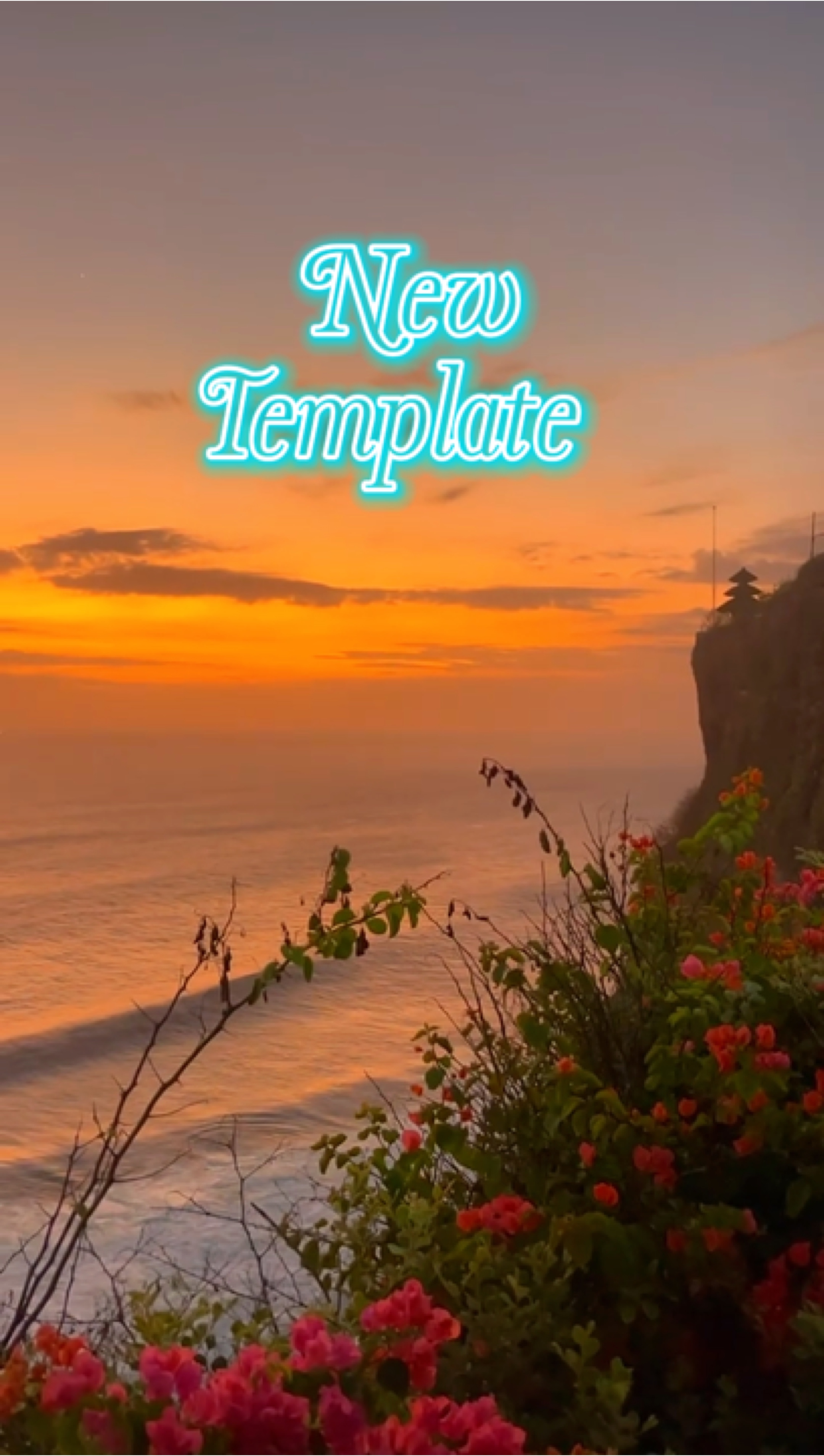 capcut template cover